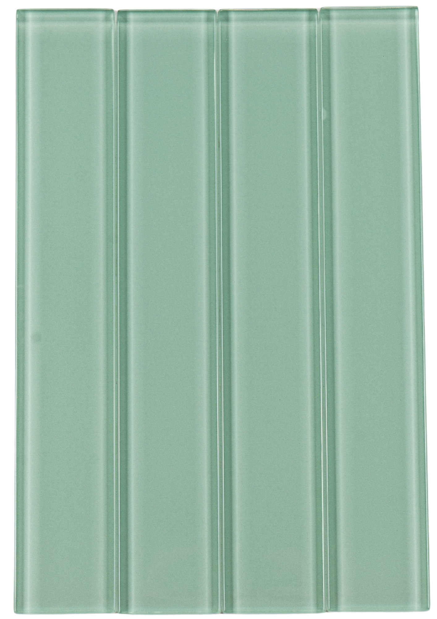 Glasmosaik Tile 8mm Glänzender Glasoptik Grün